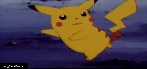 gif of Pikachu looking exasperated and falling to the ground